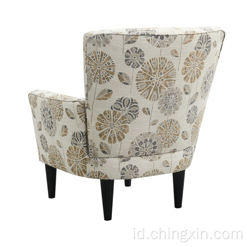 Kursi Lengan Multi Kain Taupe Modern